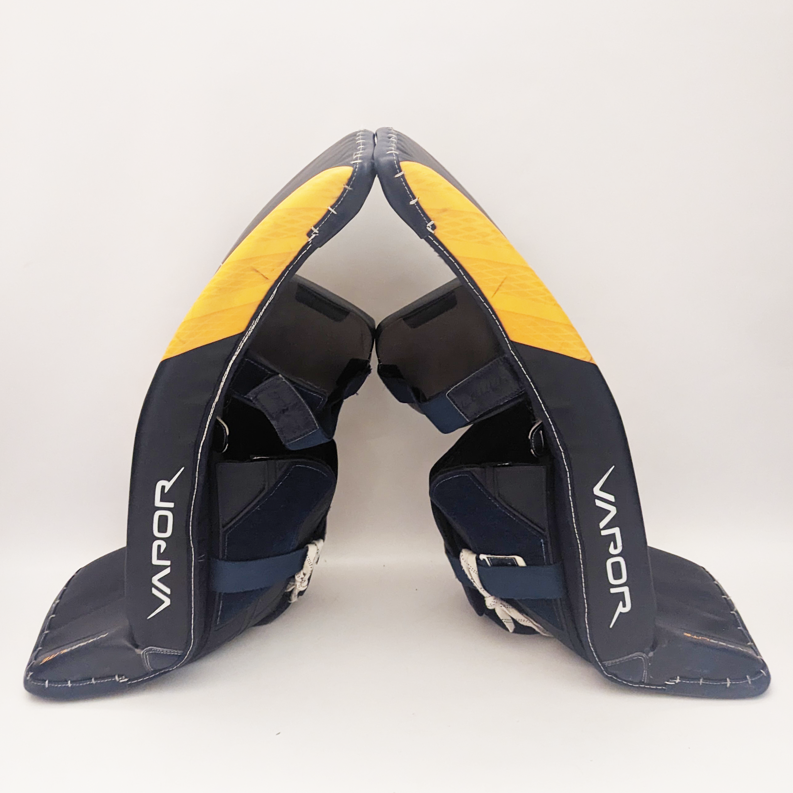 Bauer Vapor HyperLite - Pro Stock Gardien de but (bleu marine/jaune)